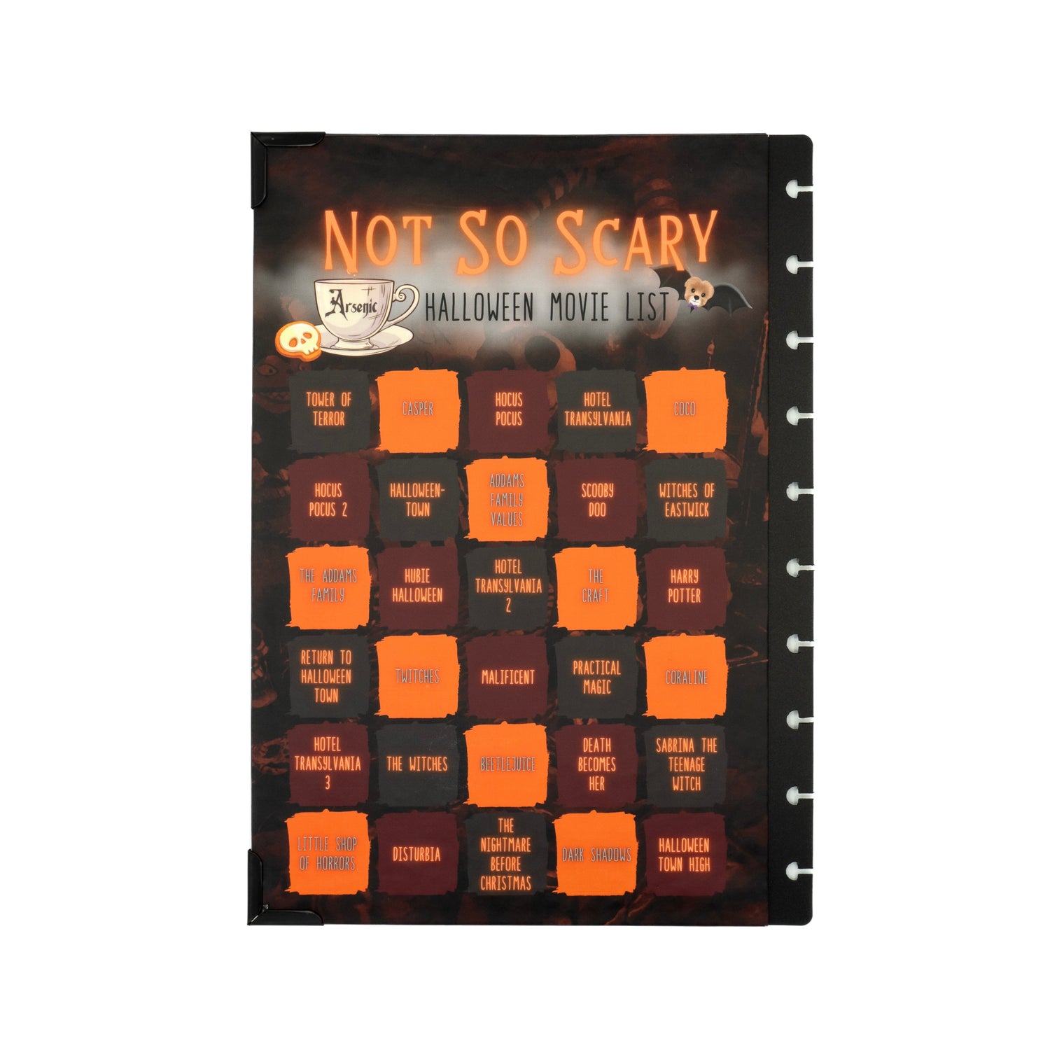 Clip-in Daily Grind Planner Cover | Spooky Fort