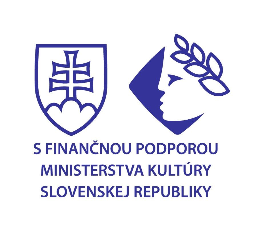 Logo - S finančnou podporou Ministerstva kultúry SR