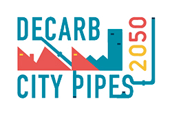 Logo Decarb City Pipes 2050